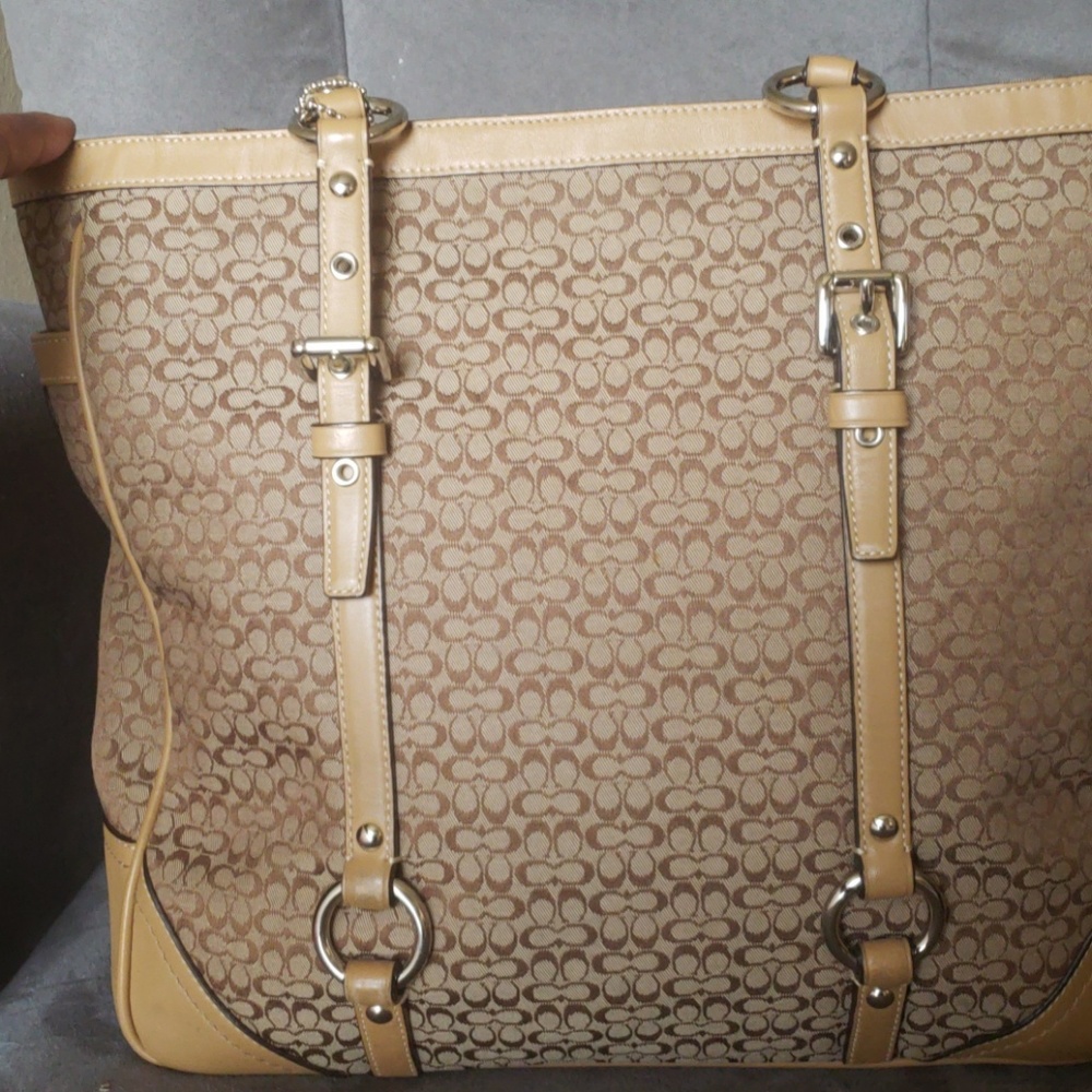 SOLD Coach LARGE Purse